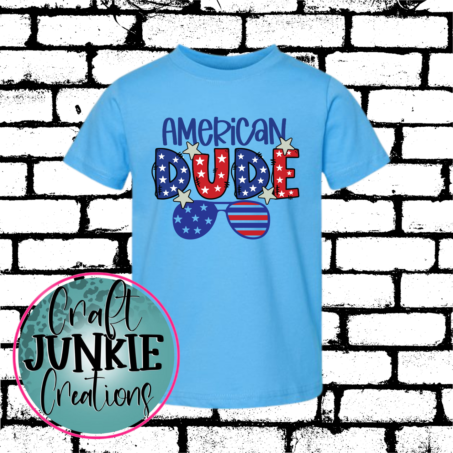 American Dude Kids Tee