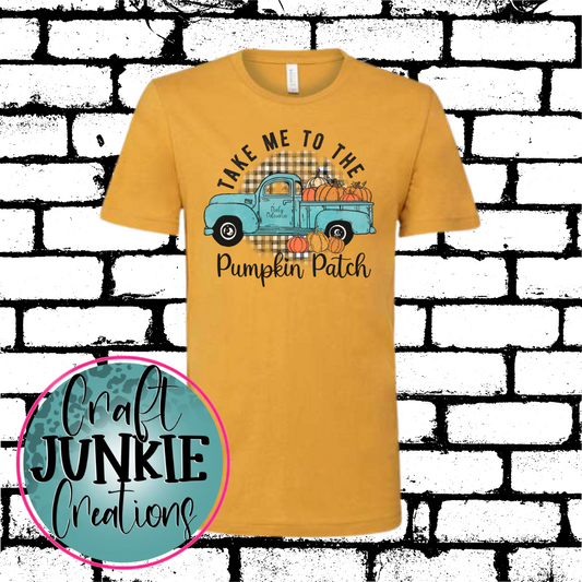 Take me to the pumpkin patch truck Tee