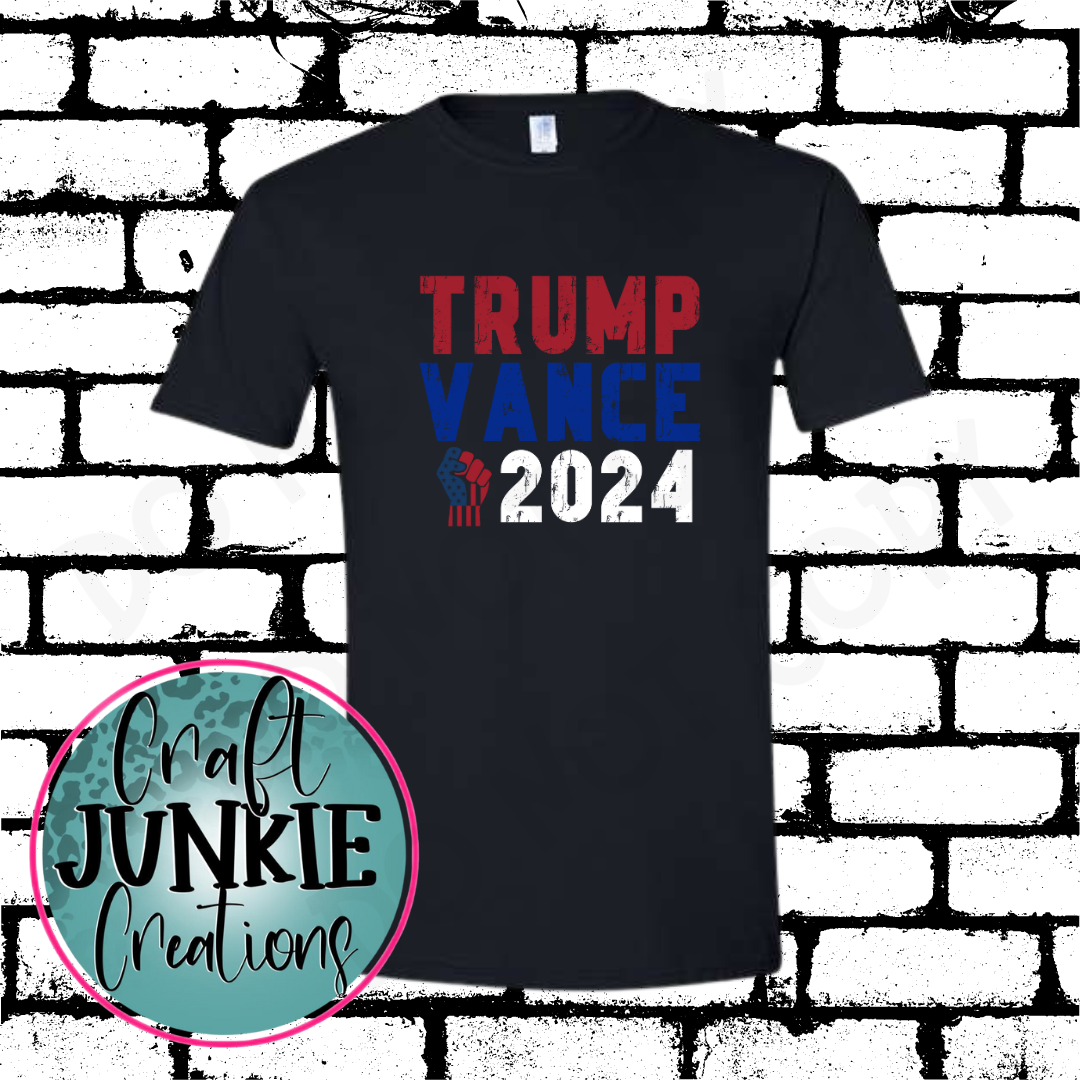 Trump Vance 2024 fist Tee