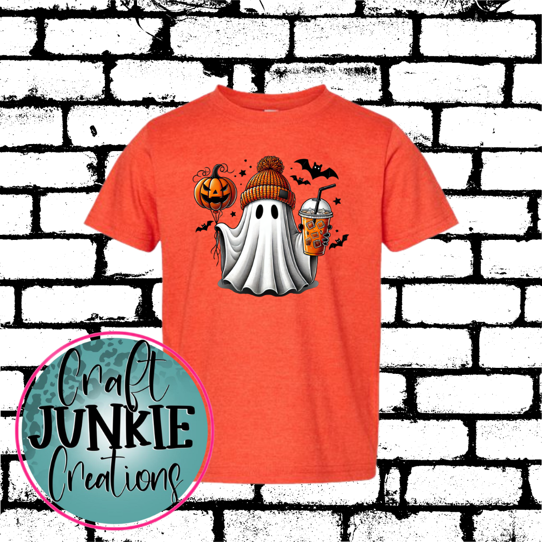 Spooky Ghost Kids Tee