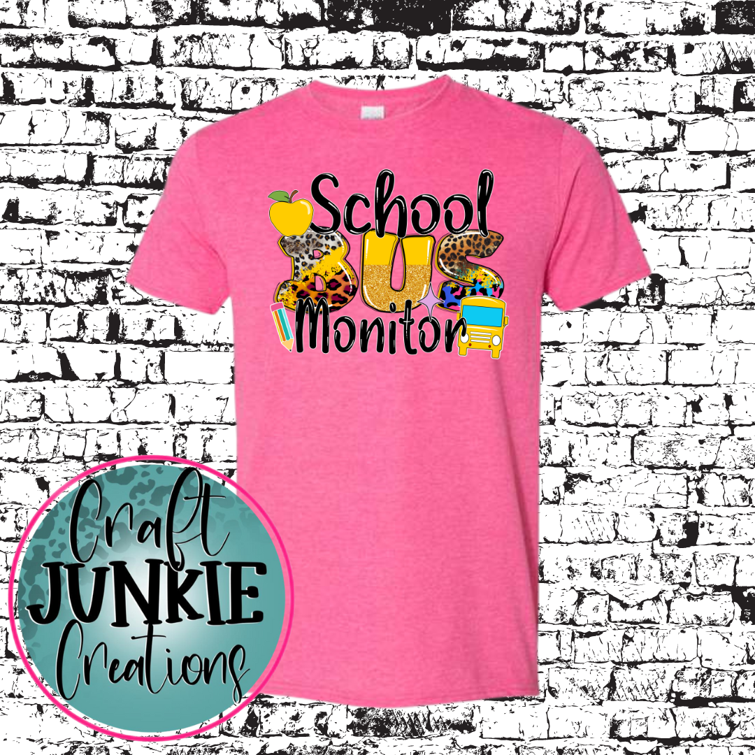 School Bus Monitor Tee