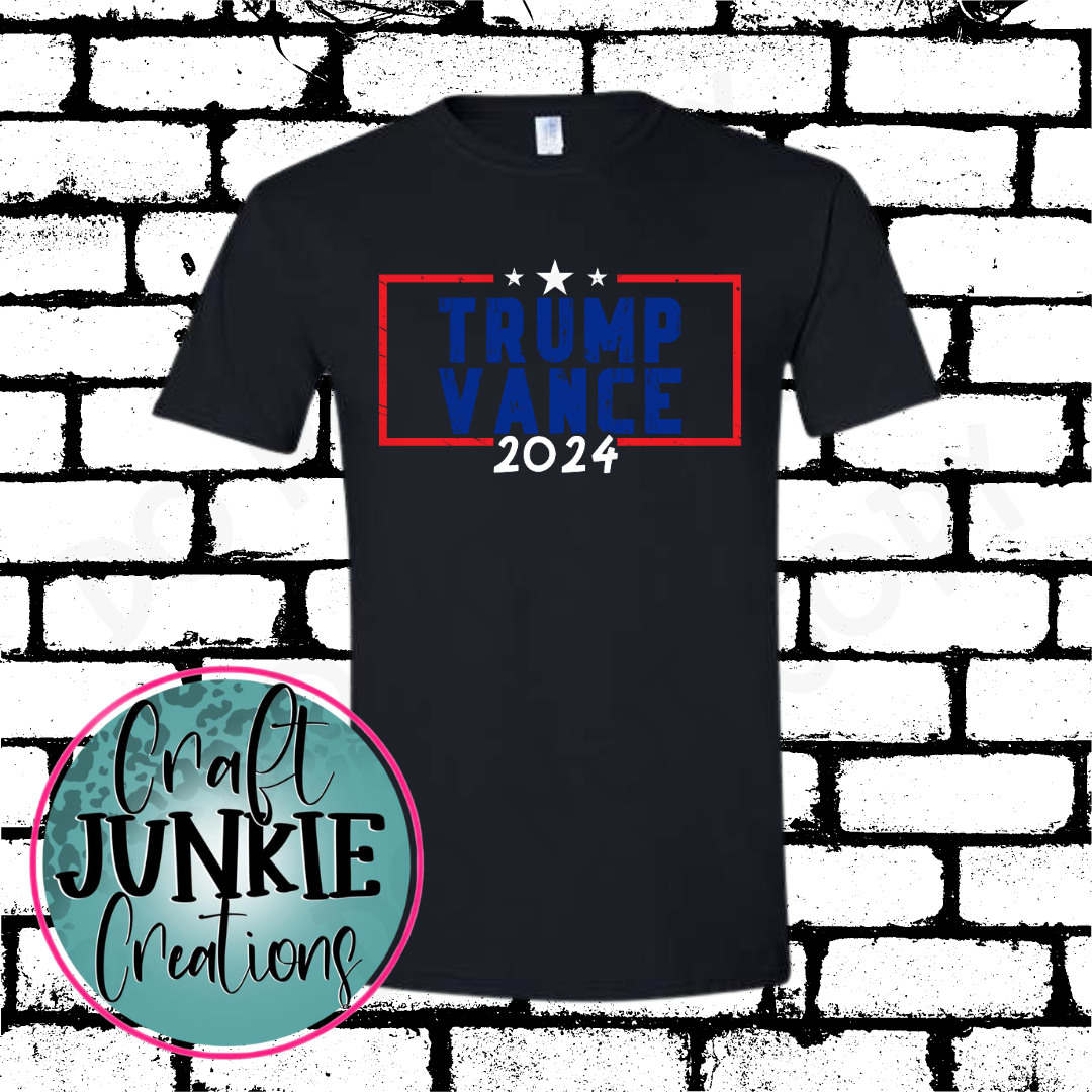 Trump Vance 2024 stars Tee