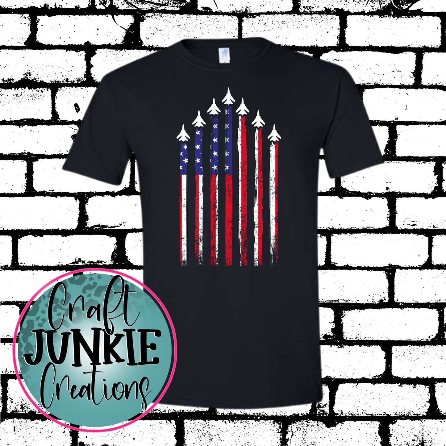 Jet flag Adult Tee