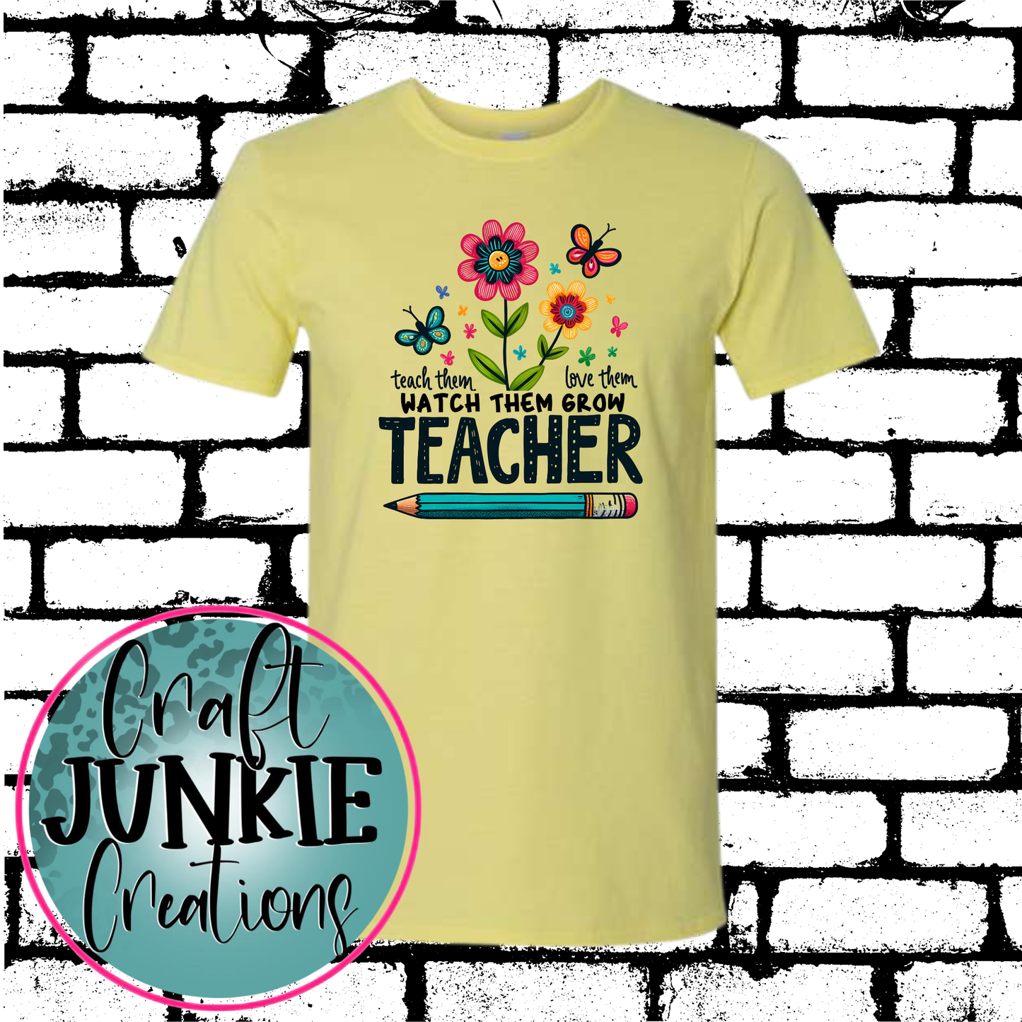 Watch them grow Teacher Tee