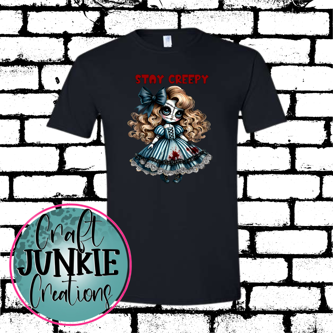 Creepy Doll Tee