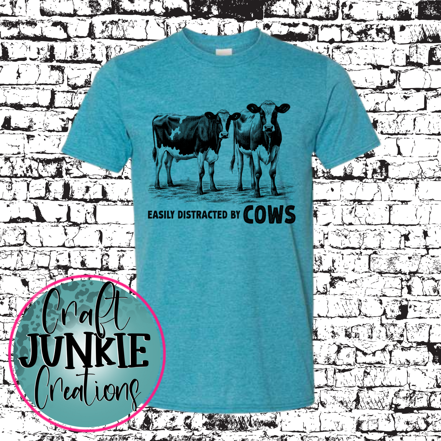 Easily distracted by cows Tee