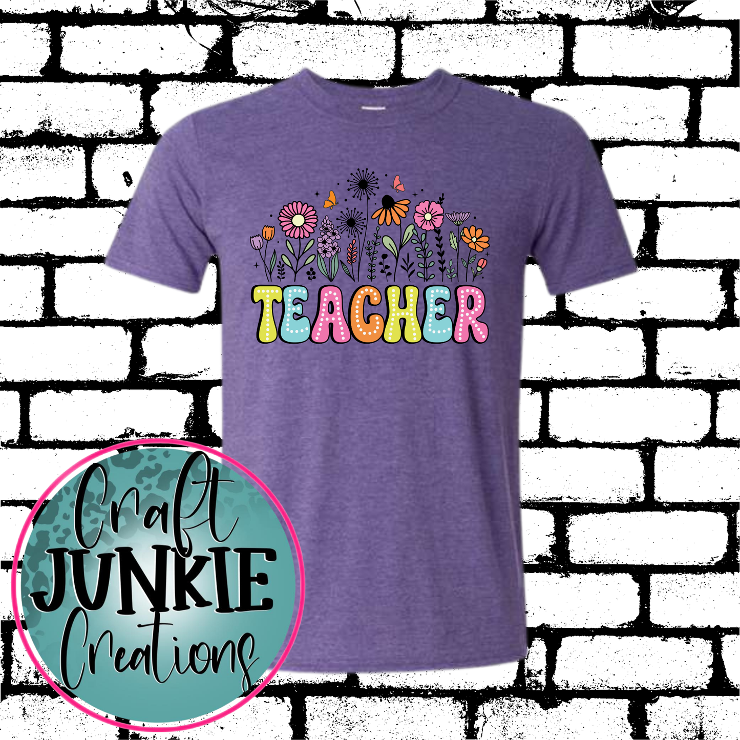 Wildflower Teacher Tee