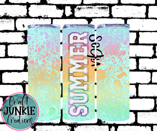 Summer Vibes Tumbler