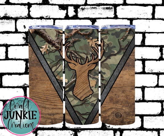 Deer Camo Tumbler