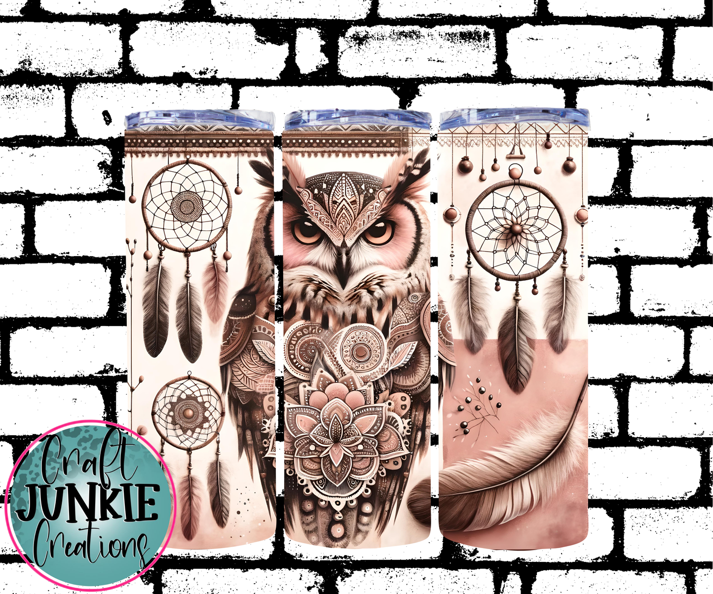 Owl Dreamcatcher Tumbler