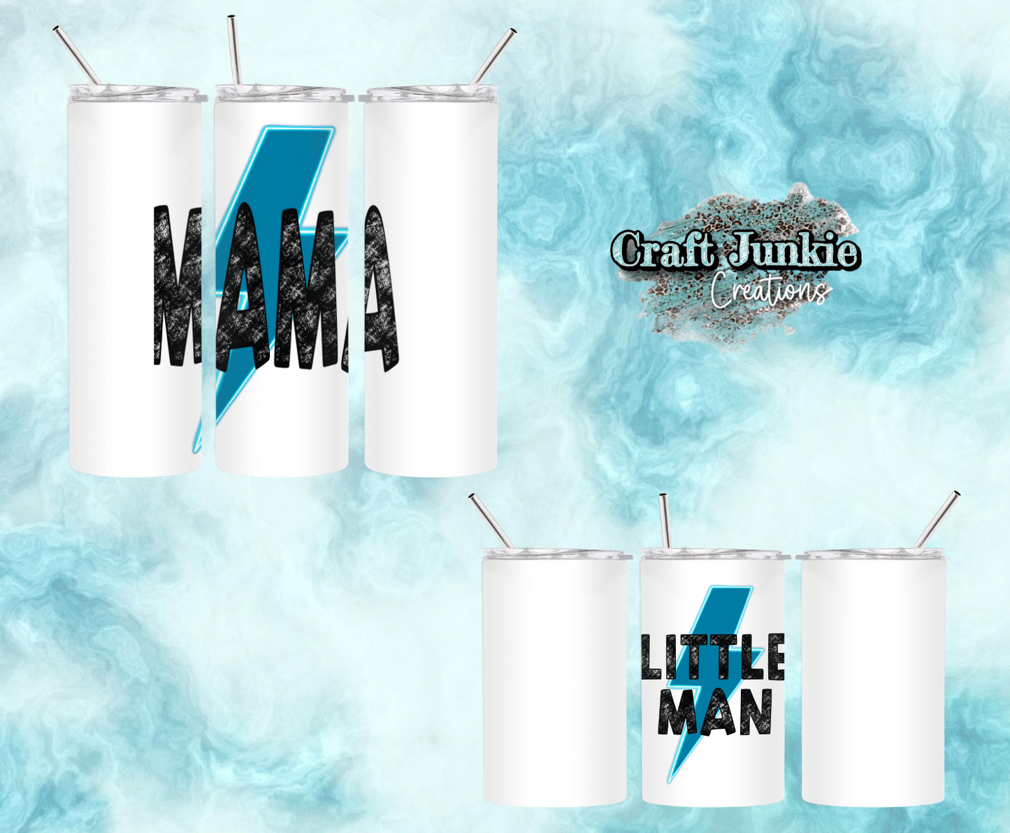 Mommy & Little Man Tumblers